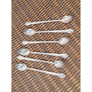 Teaspoons, Lot of 6, Thunder Group Sunflower Design Teaspoons